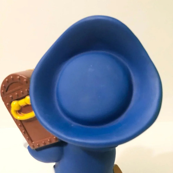 Vintage  Baby Kermit Coin Bank Muppet Babies Pirate Illco 9.5 Inch Tall - Picture 7 of 15